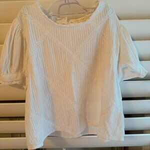 LOVE SHACK FANCY WHITE TOP